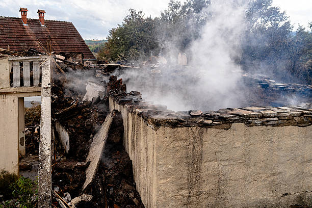Professional Fire Damage Assessment technician working in Fairless Hills, PA